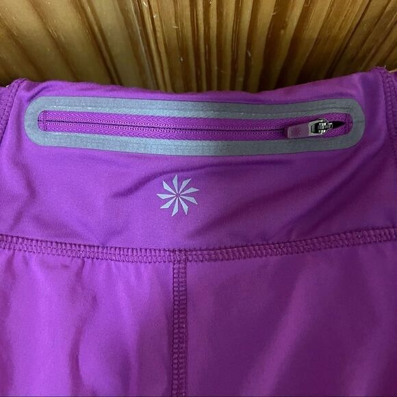 Athleta purple Run With It athletic running shorts 3.5 in inseam XXS - Picture 4 of 9